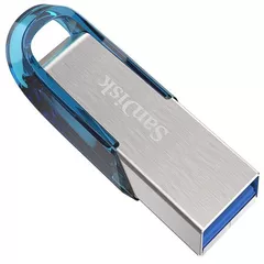 MEMORIE USB 3.0 SANDISK 64 GB, clasica, carcasa metalic, negru / argintiu, 