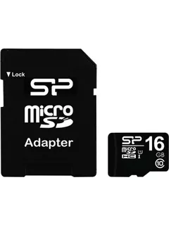 CARD DE MEMORIE MicroSDHC SP 16GB CL10 