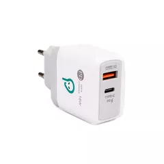 INCARCATOR retea SPACER Quick Charge 18W, USB Type-C PD+ USB Quick Charge, 