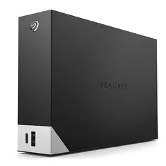 HDD Extern SEAGATE One Touch Hub 18TB, 1x USB 3.2 Type-C, 1x USB 3.0 Type-A, Rescue Data Recovery Services 3 ani, Black, 