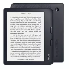 Kobo   N418-KU-WH-K-EP   Libra 2 e-Book Reader E Ink Carta 1200 touchscreen 7 inch 1680 × 1264 White, 
