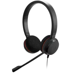 JABRA EVOLVE 20 MS Mono USB Headband Noise cancelling USB connector with mute-button and volume control on the cord 
