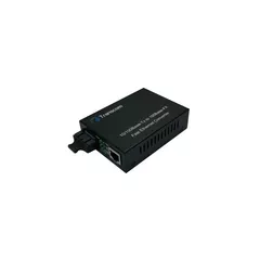 Mediaconvertor 10/100M 1310/1550nm WDM, 8 DIP switch Type A Singlemode 20km, conector SC - TRANSCOM, 