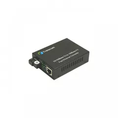 Mediaconvertor 10/100M 1550/1310nm WDM, Type B Singlemode 40km, conector SC - TRANSCOM, 