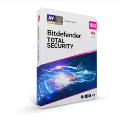 Bitdefender | TS03ZZCSN2403BEN | Total Security- 3 dispozitive 12+12 luni Box, 