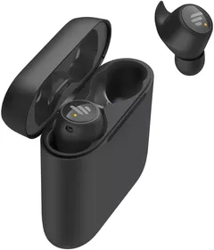 CASTI Edifier, wireless, intraauriculare - butoni, pt smartphone, microfon pe casca, conectare prin Bluetooth 5.0, negru, 