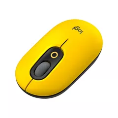 LOGITECH POP Mouse with emoji - BLAST_YELLOW - 2.4GHZ/BT - EMEA - CLOSE BOX, 