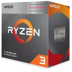 CPU AMD, skt. AM4 AMD Ryzen 3, 3200G, frecventa 3.6 GHz, turbo 4.0 GHz, 4 nuclee, putere 65 W, cooler, 
